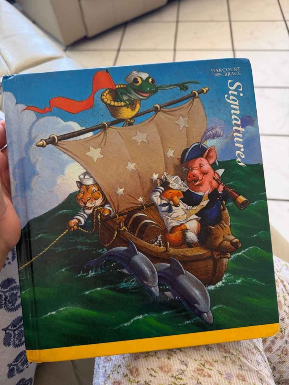 Harcourt Brace Signature Children's Picture Book - Nautical Animal Adventure